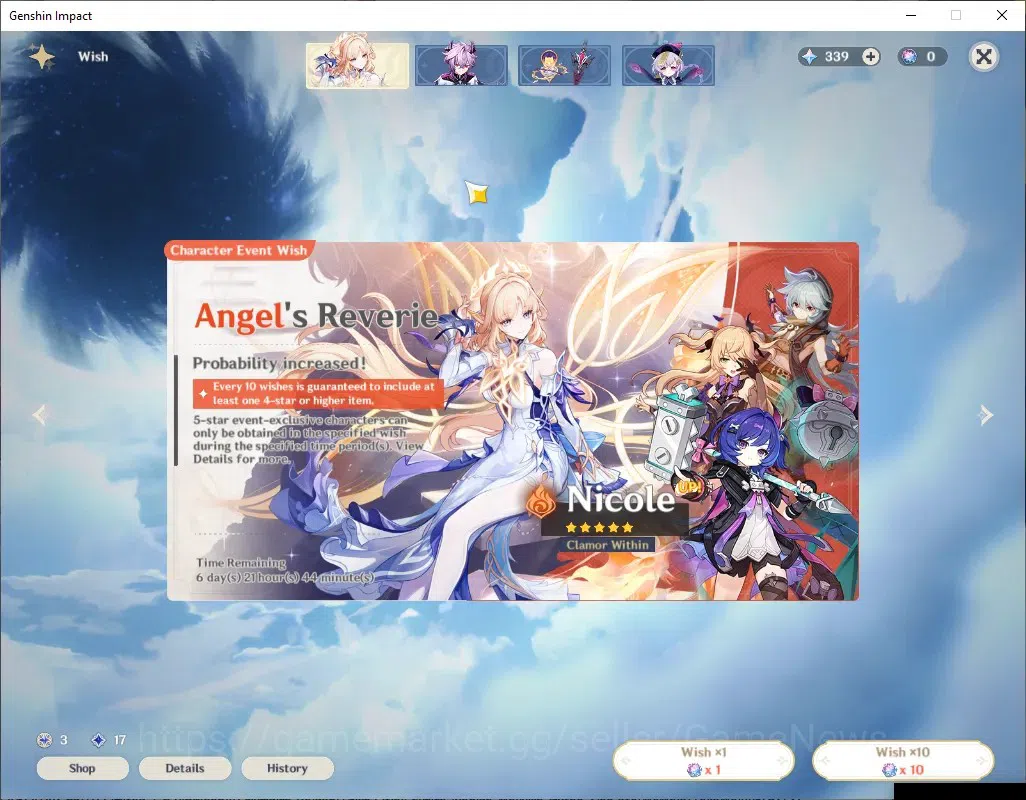 Genshin Impact Accounts ASIA|AR 56|6 Limited + 3 (*5Weap)|Flins,Columbina, image 17