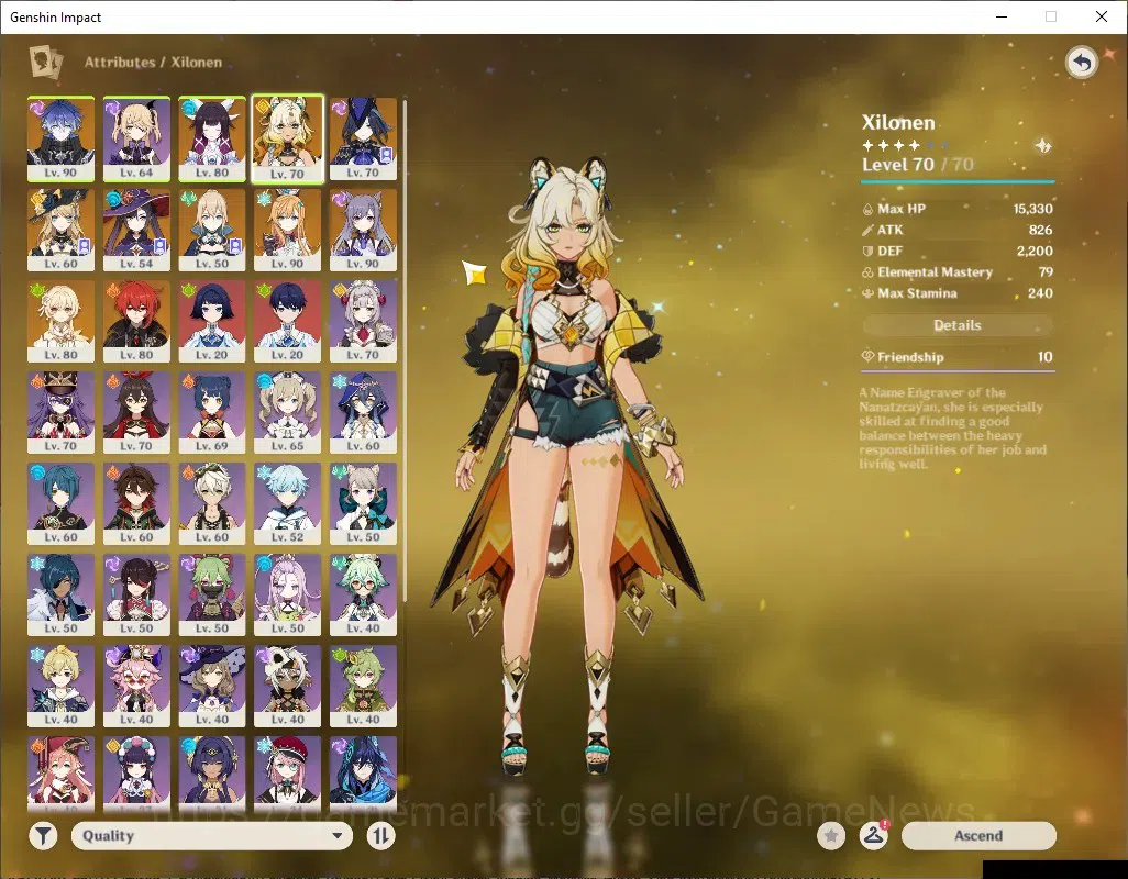 Genshin Impact Accounts ASIA|AR 56|6 Limited + 3 (*5Weap)|Flins,Columbina, image 5