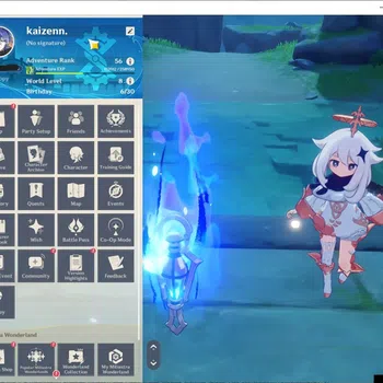 Genshin Impact Mid Game ASIA|AR 56|6 Limited + 3 (*5Weap)|Flins,Columbina, image 1