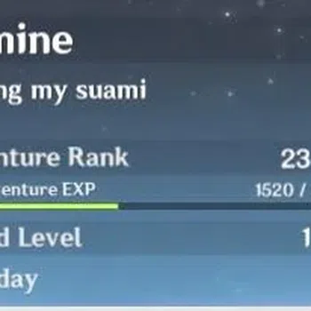 Genshin Impact Accounts Starter ASIA|Allunset|AR 23|WL1|Starter Columbina + Mizuki|Low Explore|MC Female|Detail Cek