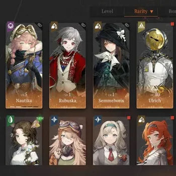 Reverse: 1999 Accounts Midgame Global|Lv 53|6K ClearD|9 SSR 2 Limited (Rhiannon P5,Nautika