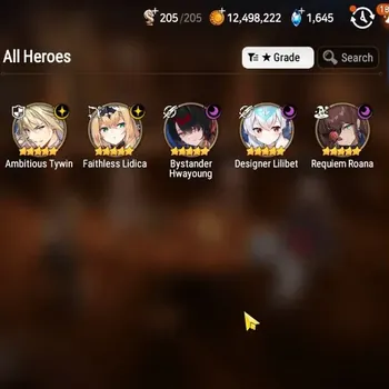 Epic Seven Accounts Starter GLOBAL UnVerif|NewEra| 5 ML (F Lidica,BHwayoung,R Roana,etc)+AW Hwayoung,Aram,Ivana,etc|12,9K