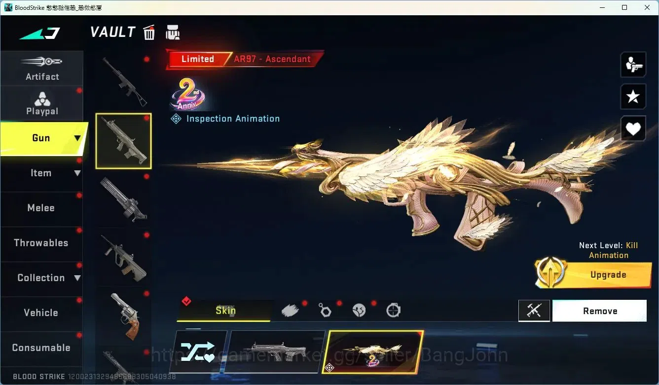 Blood Strike Accounts ASIA | 1 Evo Weapons | 3 Collab Skins | 2 Eternal  image 11