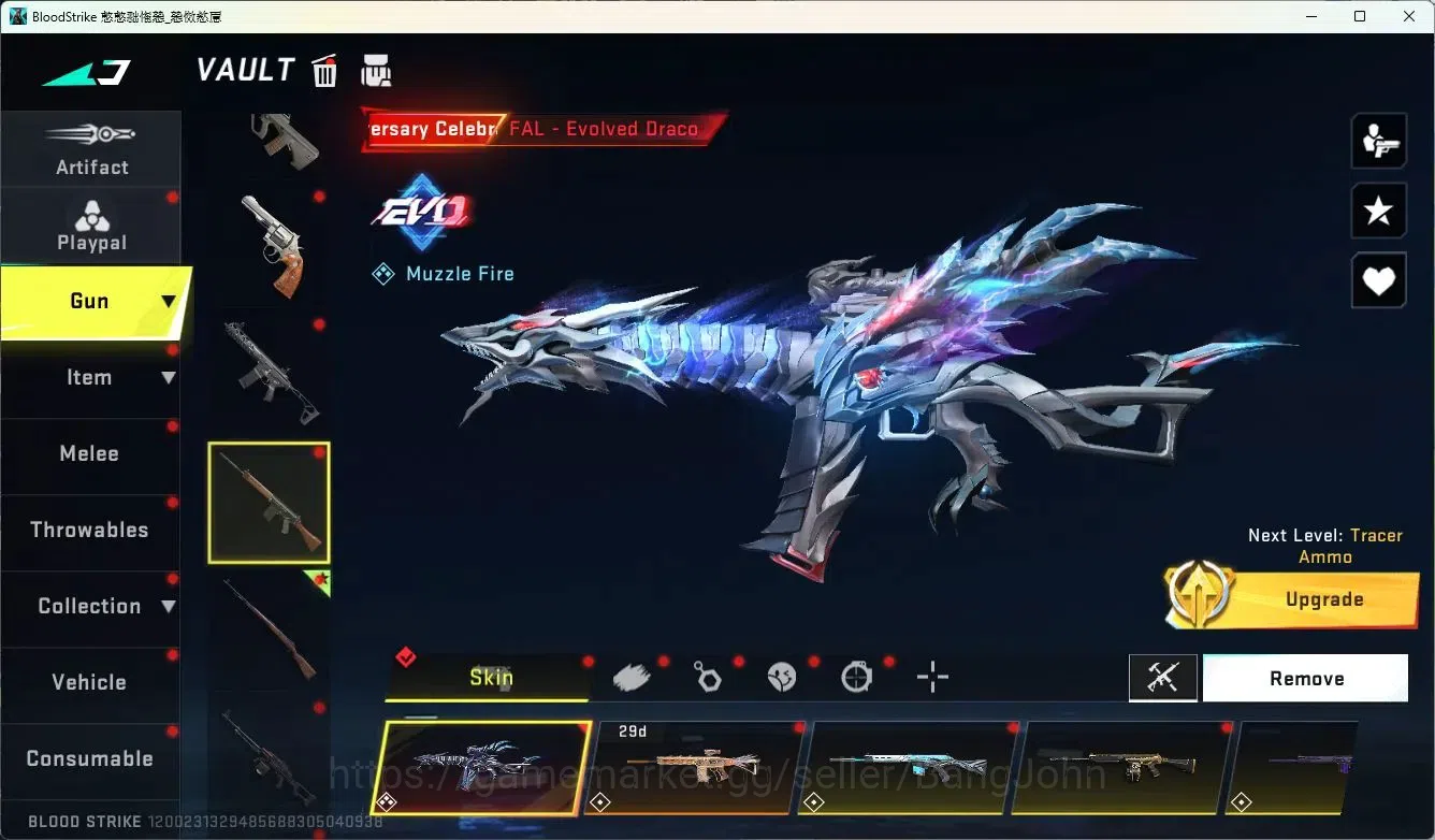 Blood Strike Accounts ASIA | 1 Evo Weapons | 3 Collab Skins | 2 Eternal  image 2