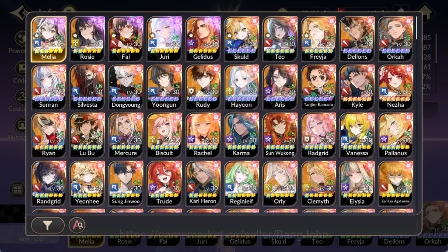 Seven Knights Re:Birth Accounts Global|Full 1
