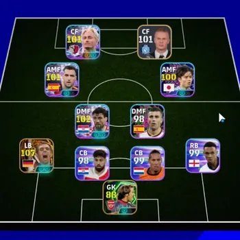 eFootball Accounts High-End Android|Power 3024|Big Time Phillipp Lahm Jul'14|6 Show Time(Merino,Kovacic,Yuma,Etc)|2