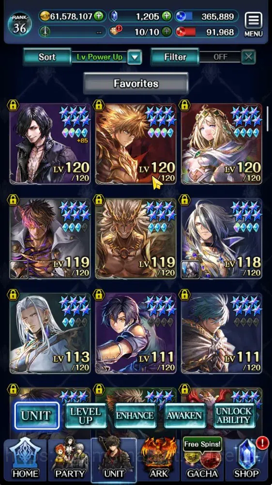 Last Cloudia Accounts Endgame Global|Rank 36|WellBuild Collab(V,Joshua,Emilia,Nero,Hinata,Ram)+(SM Sera,Arkh,SS Lenius,E 1