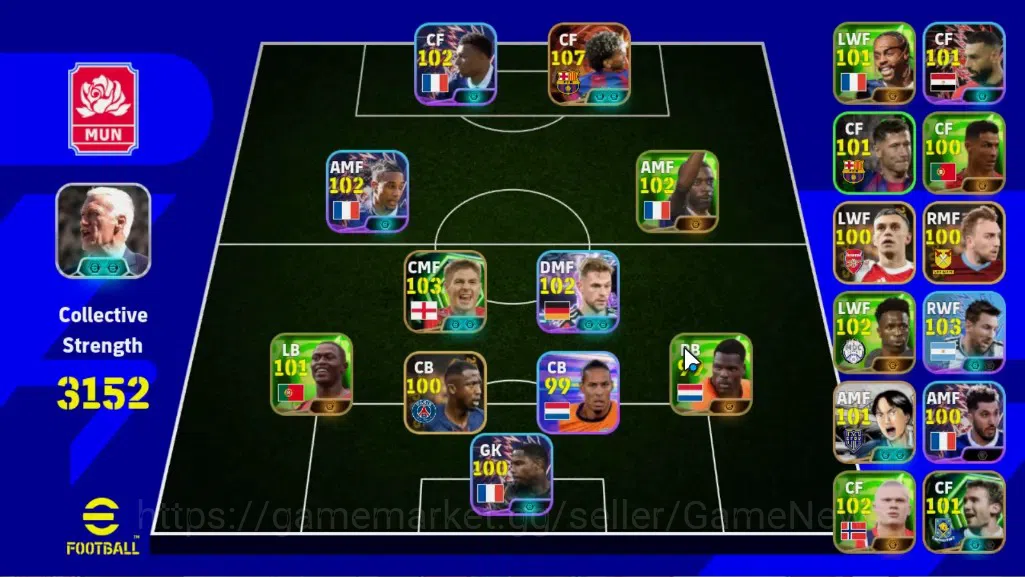 eFootball Accounts Legends & Iconic Players Android|Pack Team France'26|Big Time Lamine Yamal 28 Feb'26,Epic Steven 1