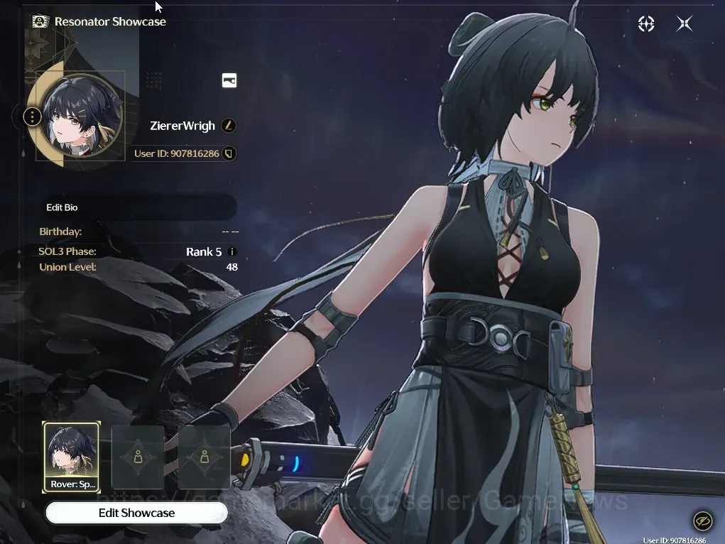 Wuthering Waves Accounts Others SEA |UL 48|Ready Gacha|70,643 Astrite, 151 Lstr Tide|1 Std Char Verina|DB Lvl 30|Female 1