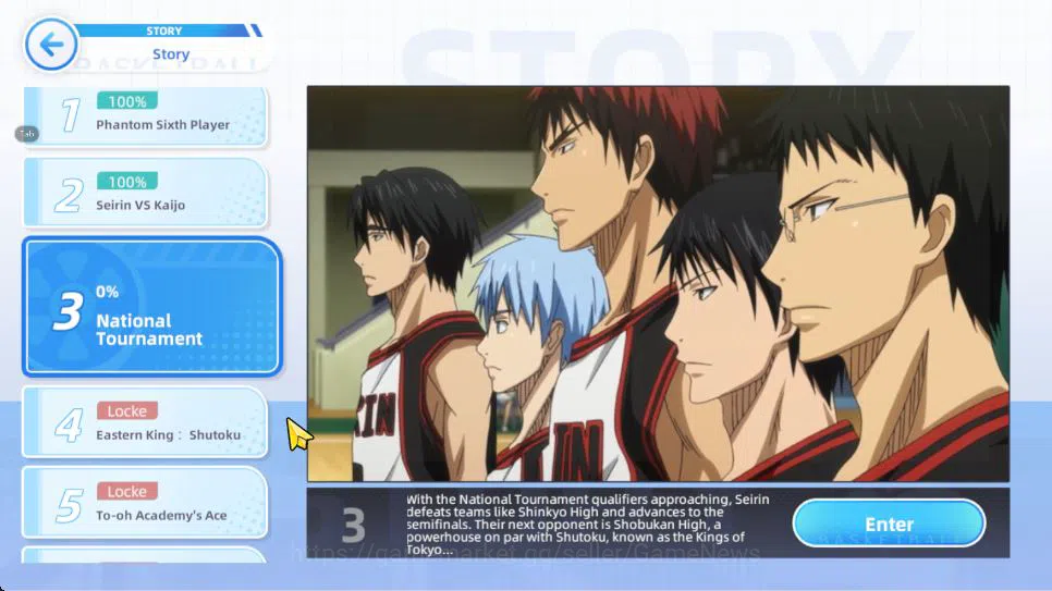 Kuroko's Basketball Street Rivals Accounts SEA SV 38|Lv15|Zone Atshushi,Taiga Kagami,Shun Izu image 9