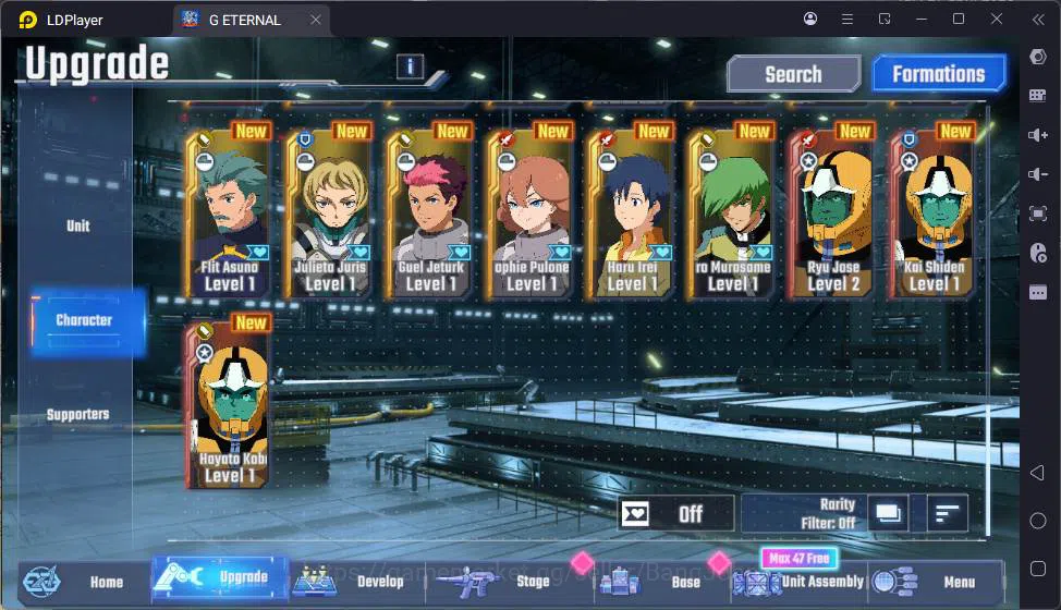 SD Gundam G Generation ETERNAL Accounts GLOBAL rank 1, 13 UR unit, 7 char, 3 sup, 1k DM, u image 10