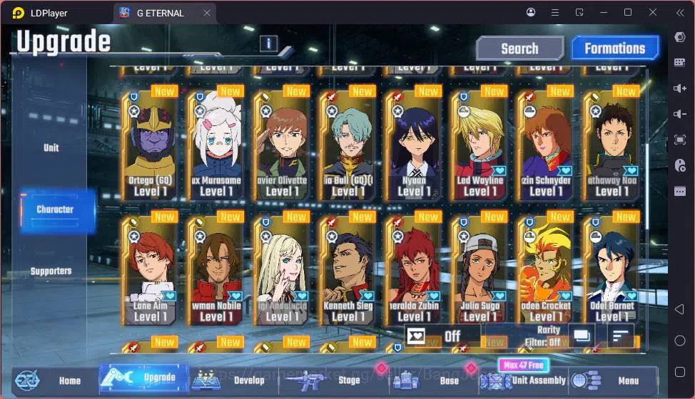 SD Gundam G Generation ETERNAL Accounts GLOBAL rank 1, 13 UR unit, 7 char, 3 sup, 1k DM, u image 12