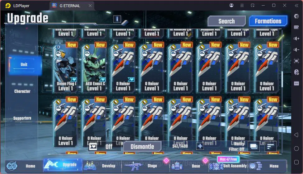 SD Gundam G Generation ETERNAL Accounts GLOBAL rank 1, 13 UR unit, 7 char, 3 sup, 1k DM, u image 15