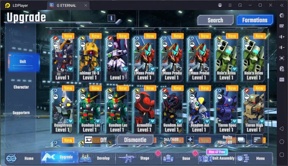 SD Gundam G Generation ETERNAL Accounts GLOBAL rank 1, 13 UR unit, 7 char, 3 sup, 1k DM, u image 16