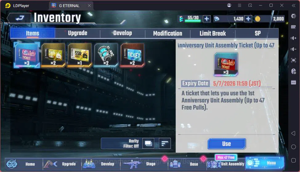 SD Gundam G Generation ETERNAL Accounts GLOBAL rank 1, 13 UR unit, 7 char, 3 sup, 1k DM, u image 4