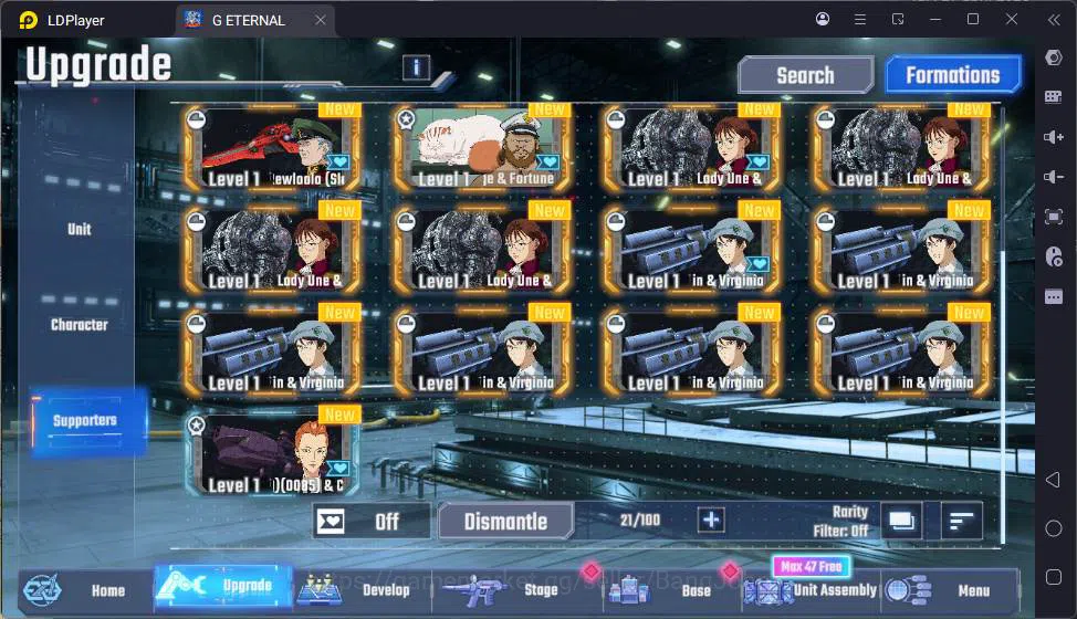 SD Gundam G Generation ETERNAL Accounts GLOBAL rank 1, 13 UR unit, 7 char, 3 sup, 1k DM, u image 8