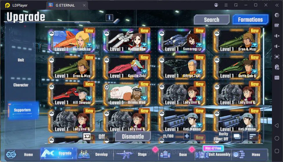 SD Gundam G Generation ETERNAL Accounts GLOBAL rank 1, 13 UR unit, 7 char, 3 sup, 1k DM, u image 9