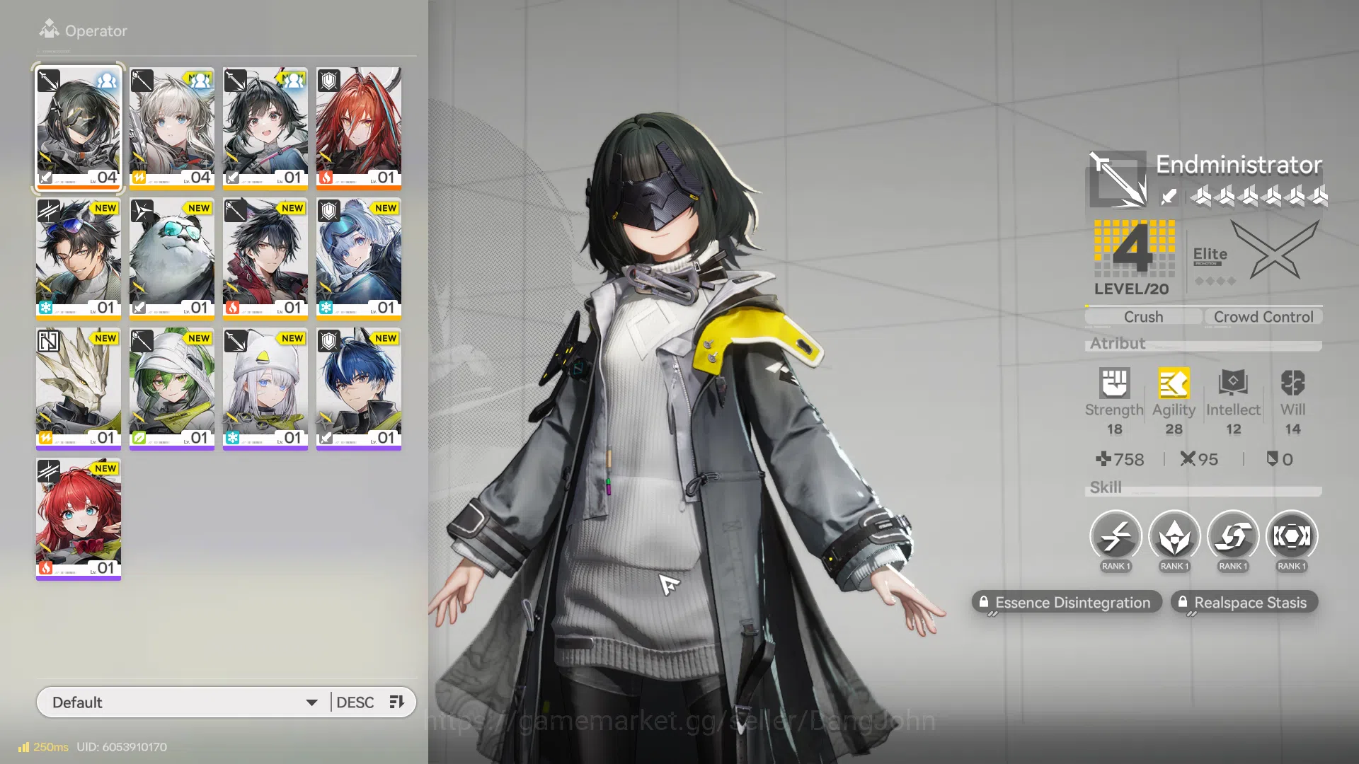 Arknights: Endfield Accounts Starter Fresh | DOUBLE SERVER | ASIA : SSR Lifeng, image 1