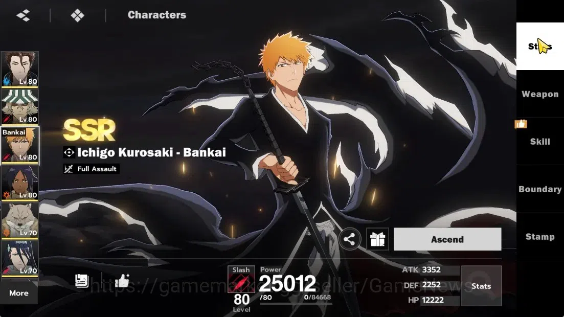 BLEACH: Soul Resonance Accounts NuverseSEA|LV63|9767 Spiritual Jade|6 SSR (AizenB6 image 12