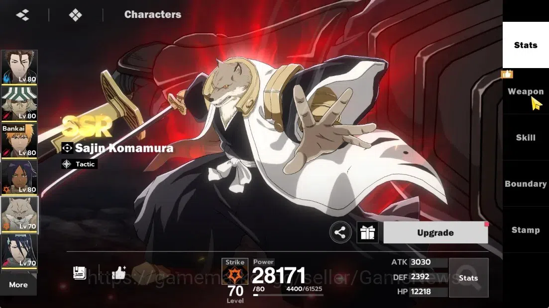 BLEACH: Soul Resonance Accounts NuverseSEA|LV63|9767 Spiritual Jade|6 SSR (AizenB6 image 17