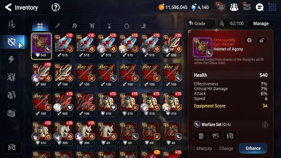 Epic Seven Accounts GLOBAL Unverif|New Era|5 ML(Salome,S Taeyou,EW Lud image 10