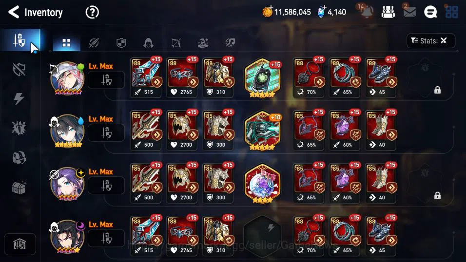 Epic Seven Accounts GLOBAL Unverif|New Era|5 ML(Salome,S Taeyou,EW Lud image 11