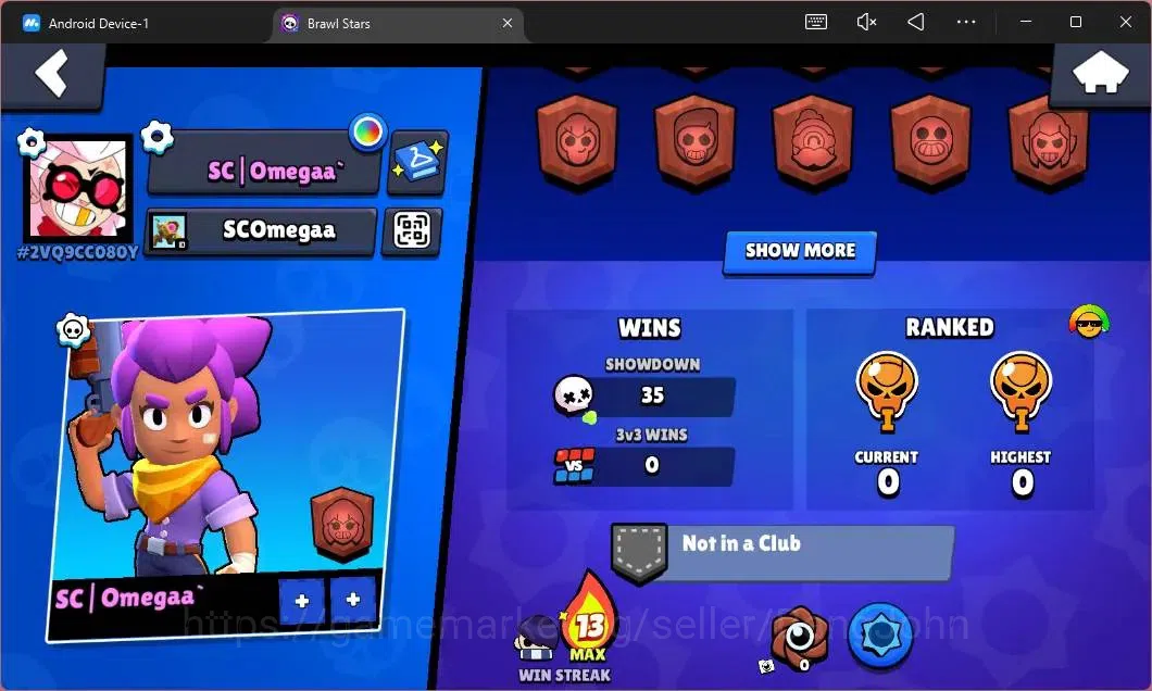 Brawl Stars Accounts Global|726 Thropy|18 Brawler|2 Max Hypercharge(She image 3
