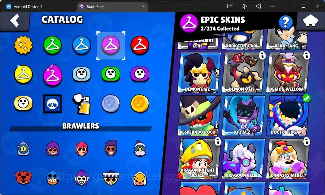 Brawl Stars Accounts Global|726 Thropy|18 Brawler|2 Max Hypercharge(She image 9