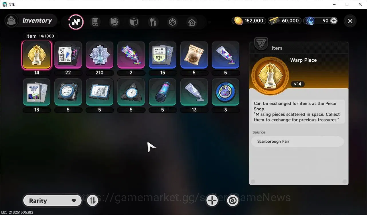 Neverness to Everness Accounts GLOBAL EU|HL 3|4 SSR Limited Nanally, Daffodill, S image 10
