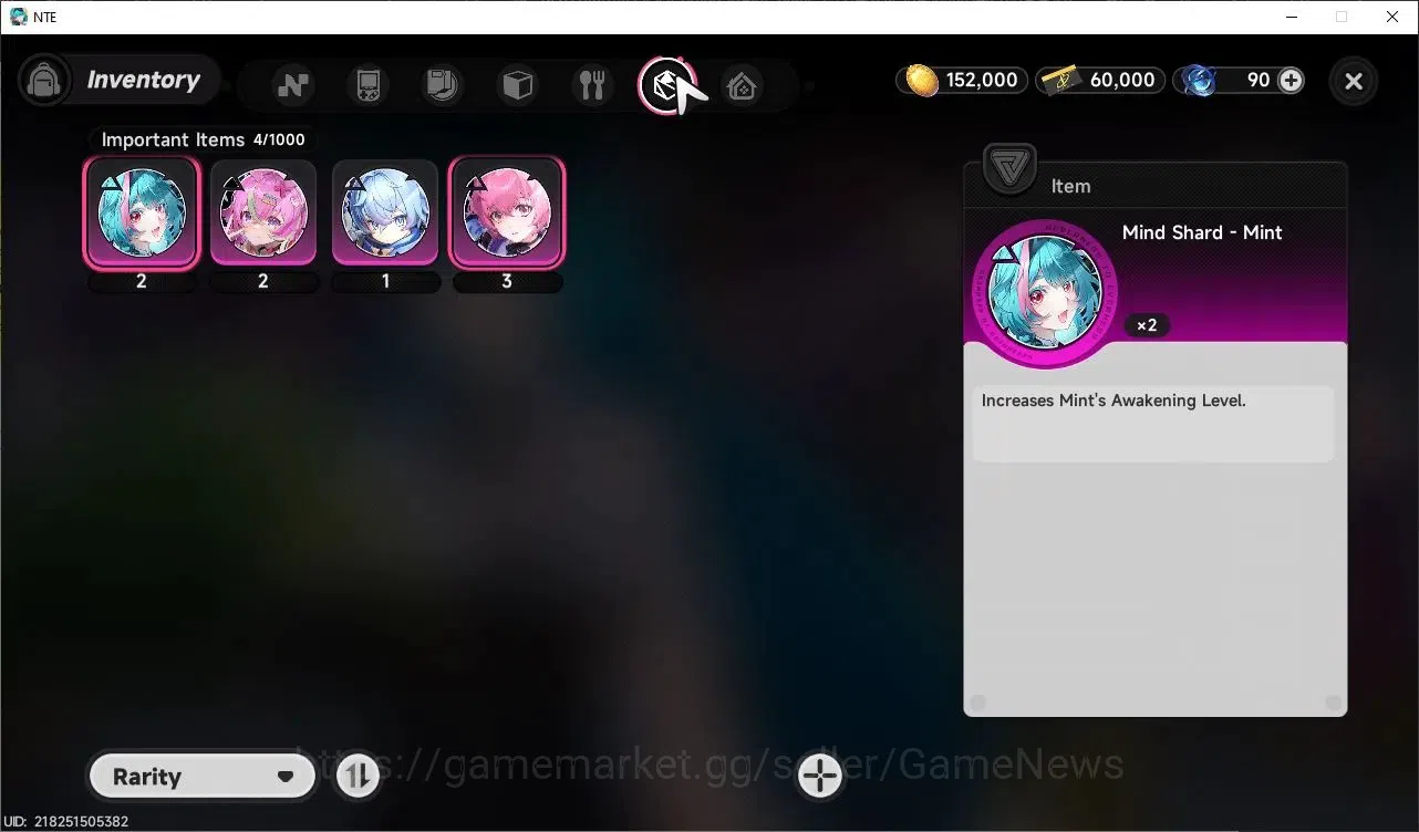 Neverness to Everness Accounts GLOBAL EU|HL 3|4 SSR Limited Nanally, Daffodill, S image 12
