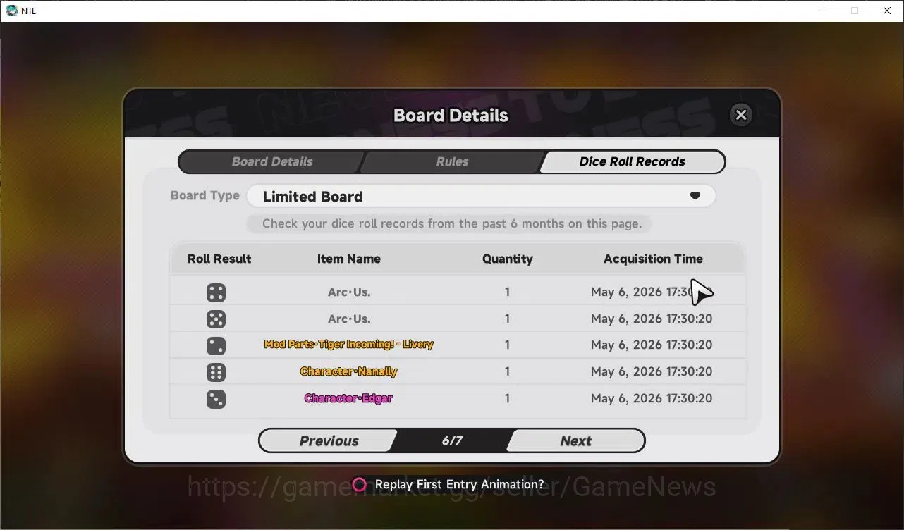 Neverness to Everness Accounts GLOBAL EU|HL 3|4 SSR Limited Nanally, Daffodill, S image 9