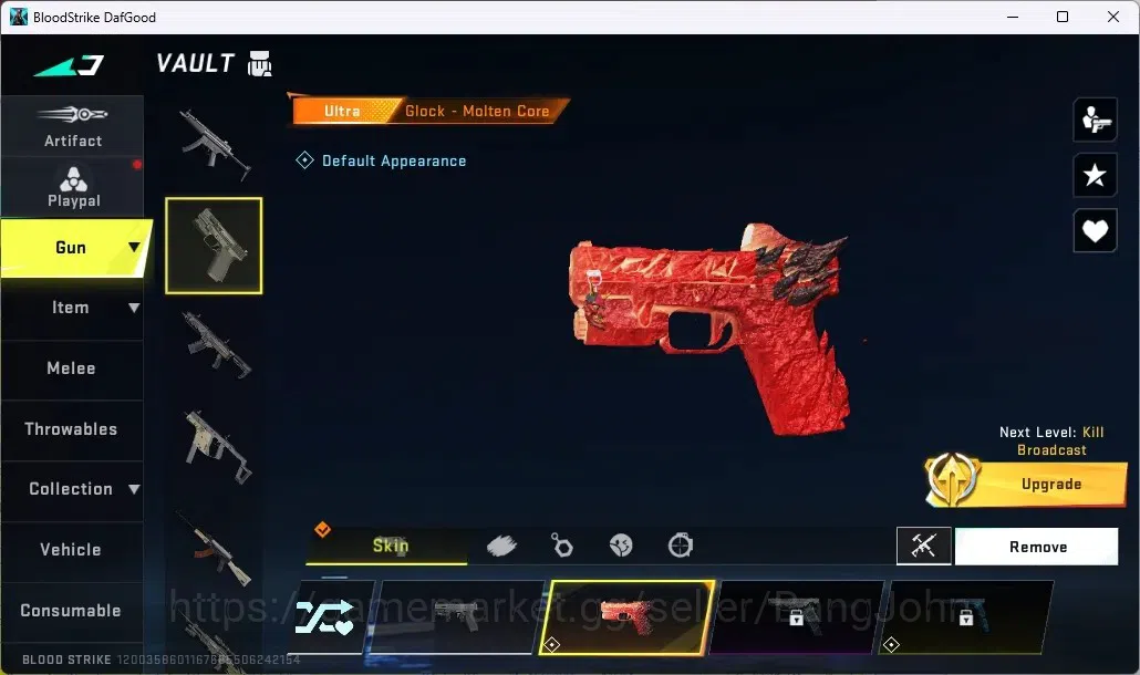 Blood Strike Accounts ASIA |1 Evo M1887-Destroyer|20 Upgrade Point(M1887 image 2