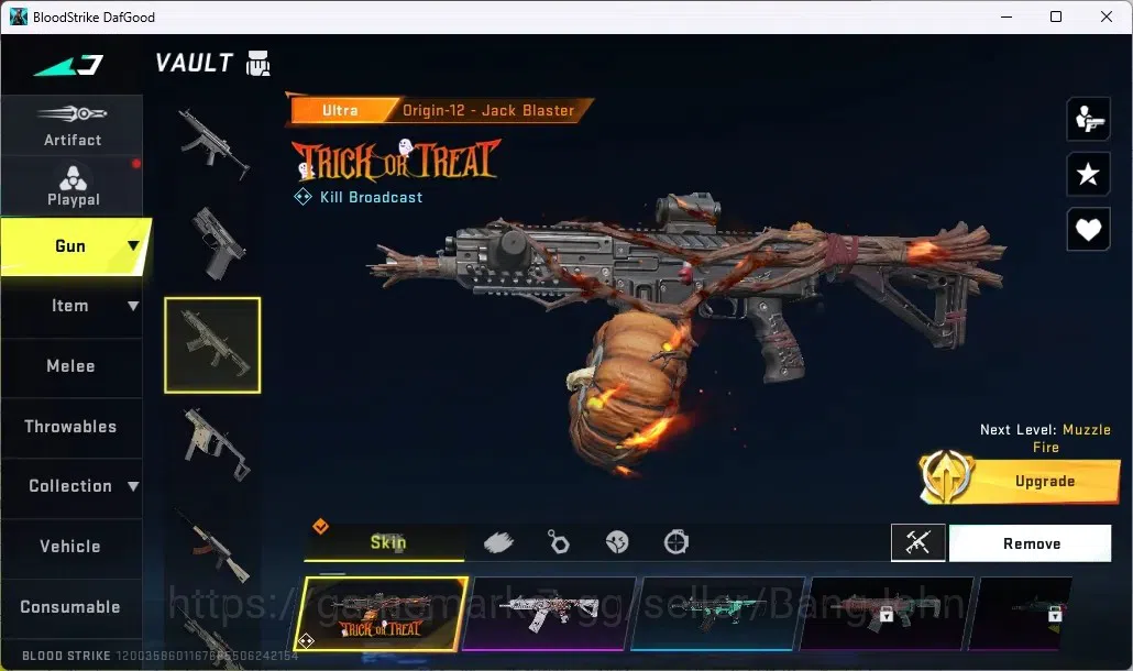 Blood Strike Accounts ASIA |1 Evo M1887-Destroyer|20 Upgrade Point(M1887 image 3