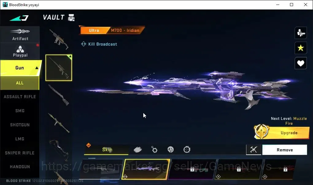 Blood Strike Accounts ASIA|Fresh Starter|ULTRA M700-Iridian Lv2|Legendar image 3