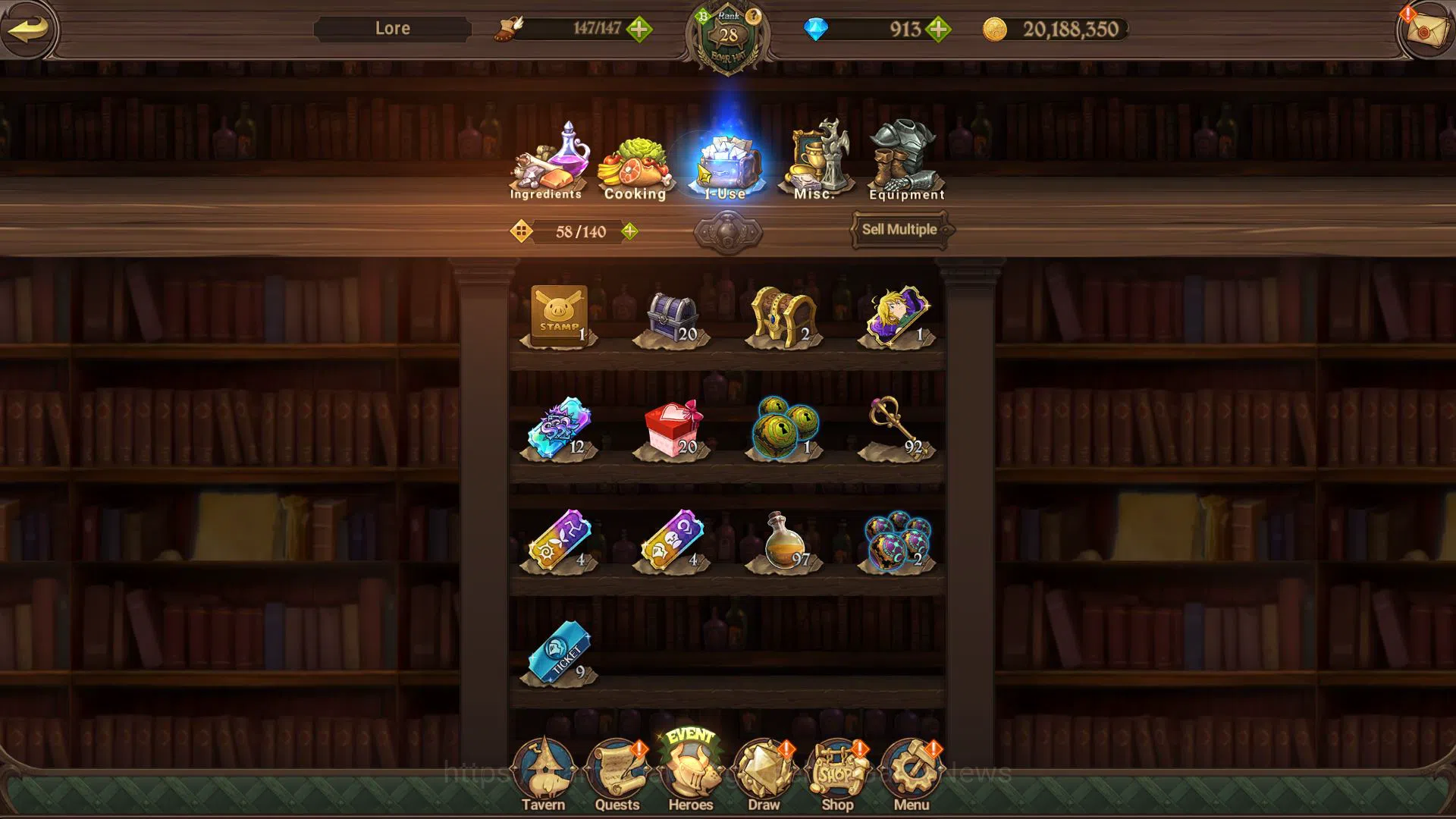 The Seven Deadly Sins: Grand Cross Accounts Asia|793K CC|Starter Ch4|913 DM|2 UR| Merlin&Escan image 11