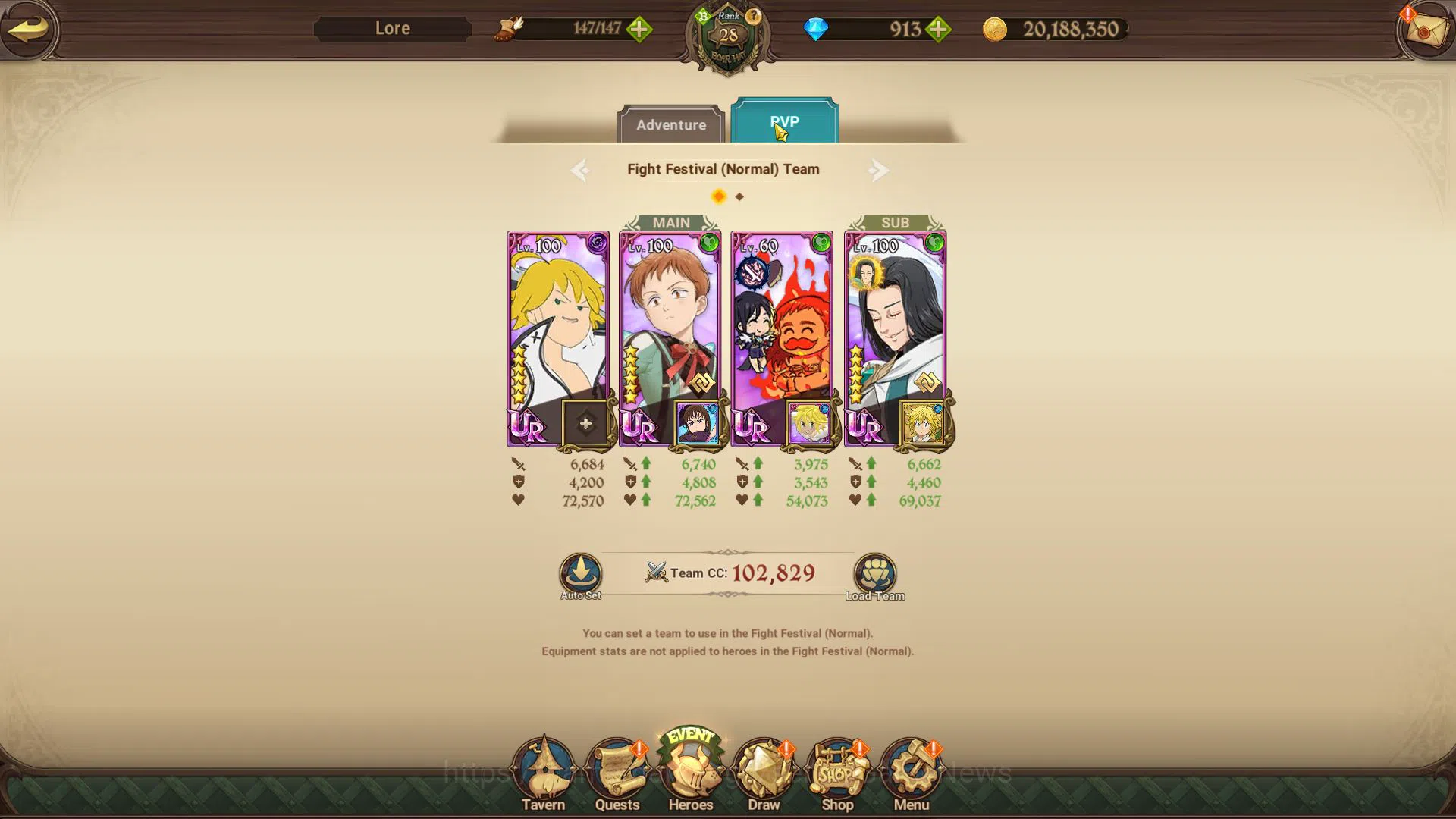 The Seven Deadly Sins: Grand Cross Accounts Asia|793K CC|Starter Ch4|913 DM|2 UR| Merlin&Escan image 6