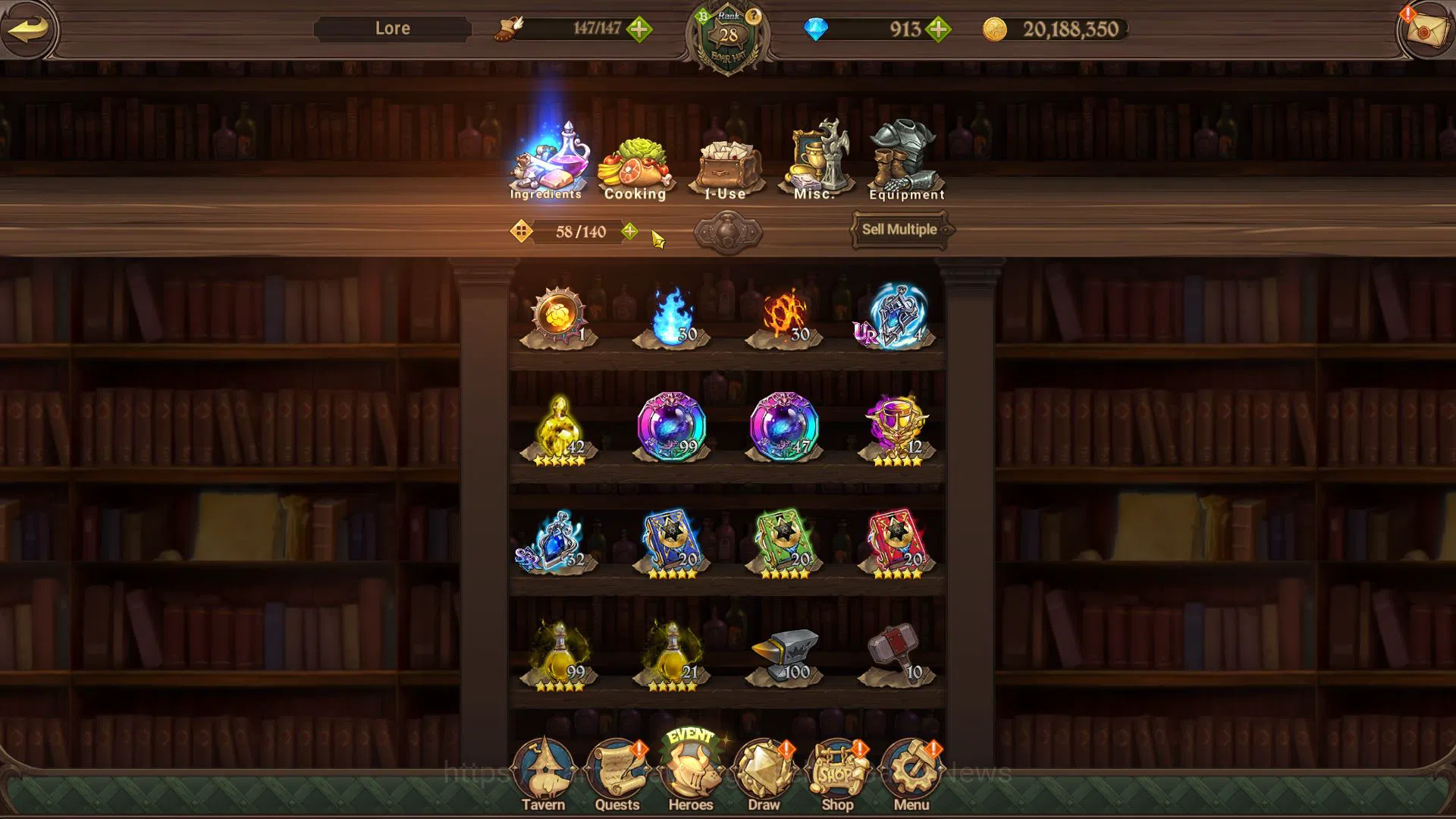 The Seven Deadly Sins: Grand Cross Accounts Asia|793K CC|Starter Ch4|913 DM|2 UR| Merlin&Escan image 9