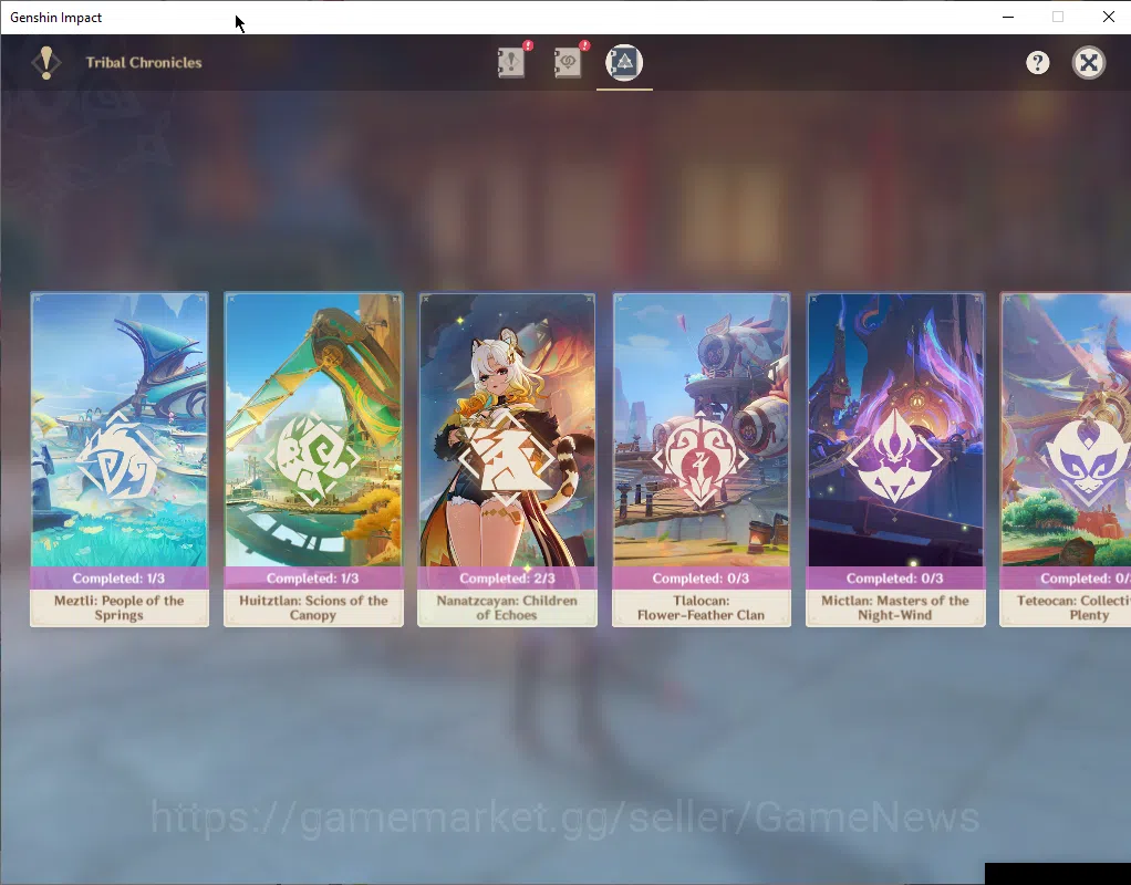 Genshin Impact Accounts NA|AR 55|2 Limited +3(*5Weapon)|(DurinC2,Venti)+Si image 4