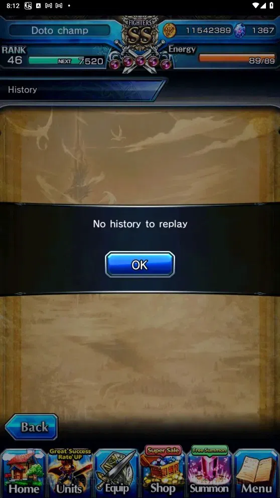 Grand Summoners Accounts Global| Rank 46 | 1.367 Crystal | 4 Ascend | Summe image 2