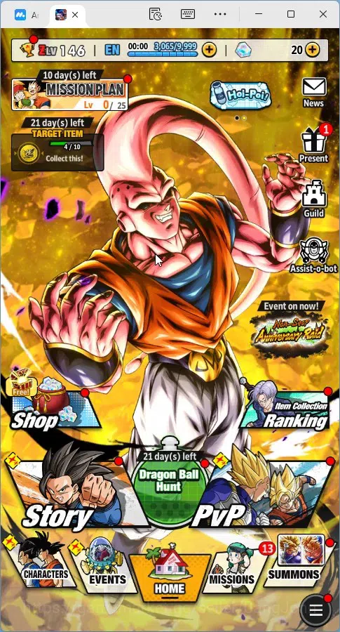 Dragon Ball Legends Accounts High-End Global | Lvl 146|18.9M Total Power|20 CC|2 UL|UL Super Saiyan Goku, Ultimate Gohan 13