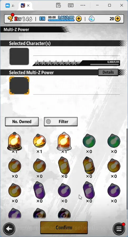 Dragon Ball Legends Accounts High-End Global | Lvl 146|18.9M Total Power|20 CC|2 UL|UL Super Saiyan Goku, Ultimate Gohan 7