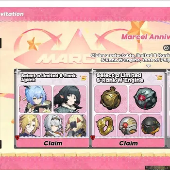 Zenless Zone Zero Accounts Starter ASIA Starter|IK 7 | Selectable Limited S-Rank Agent (Remielle)+Arank Char STD