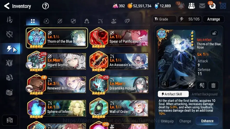 Epic Seven Accounts GLOBAL Unverif|9 ML(Salome,Ruele oL,A Tywin,Etc)+R image 13