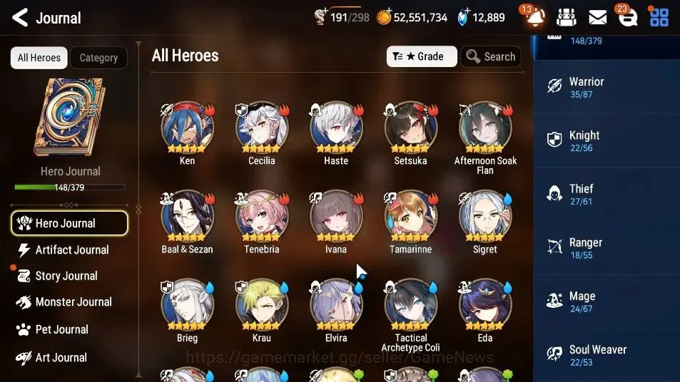Epic Seven Accounts GLOBAL Unverif|9 ML(Salome,Ruele oL,A Tywin,Etc)+R image 7