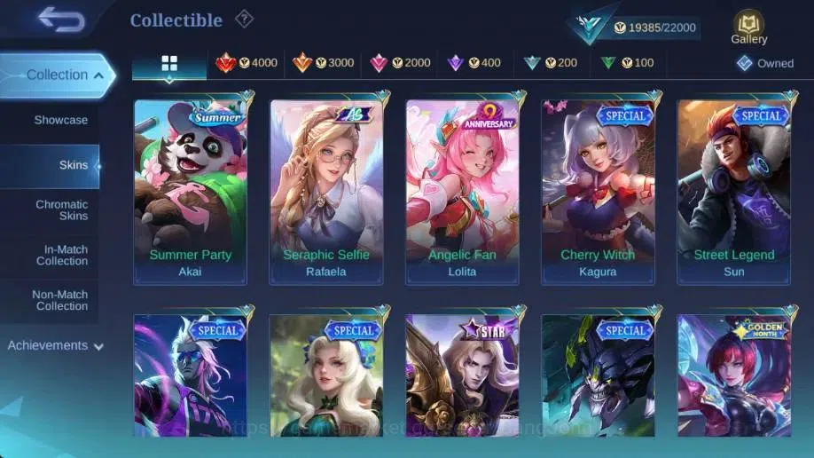 Mobile Legends: Bang Bang Accounts Global|Hero 81|Skin 106|Seasoned|SpongeBob|Valenti image 11