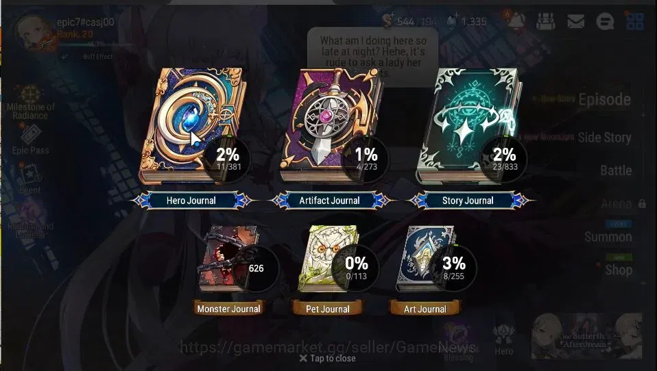 Epic Seven Accounts GLOBAL Unverif|NewEra|2 ML(Rhianna&Luciella,SB Ara image 3