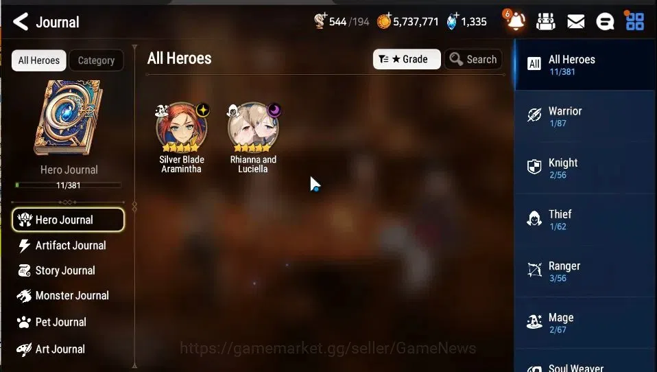 Epic Seven Accounts GLOBAL Unverif|NewEra|2 ML(Rhianna&Luciella,SB Ara image 4