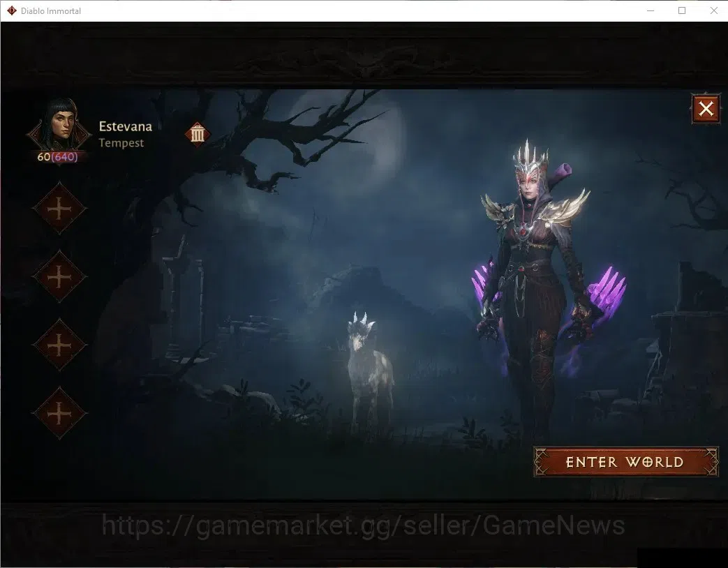 Diablo Immortal Accounts SEA=Verathiel|CS ON|Lv60(640)|Tempest|CR 39k|Reso image 1
