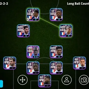 eFootball Accounts Legends & Iconic Players Mobile|PW 3163|Cristiano Ronaldo BigT,Joshua Kimmich ShowT,Luis Diaz