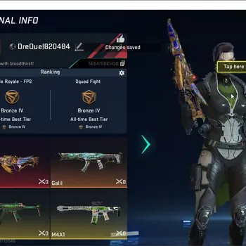 Blood Strike Accounts Others ASIA|1 ETERNAL: INP-9 Golden Elegy Lv1|1 ULTRA Gun|4 LEGENDARY Guns|1 LEGENDARY